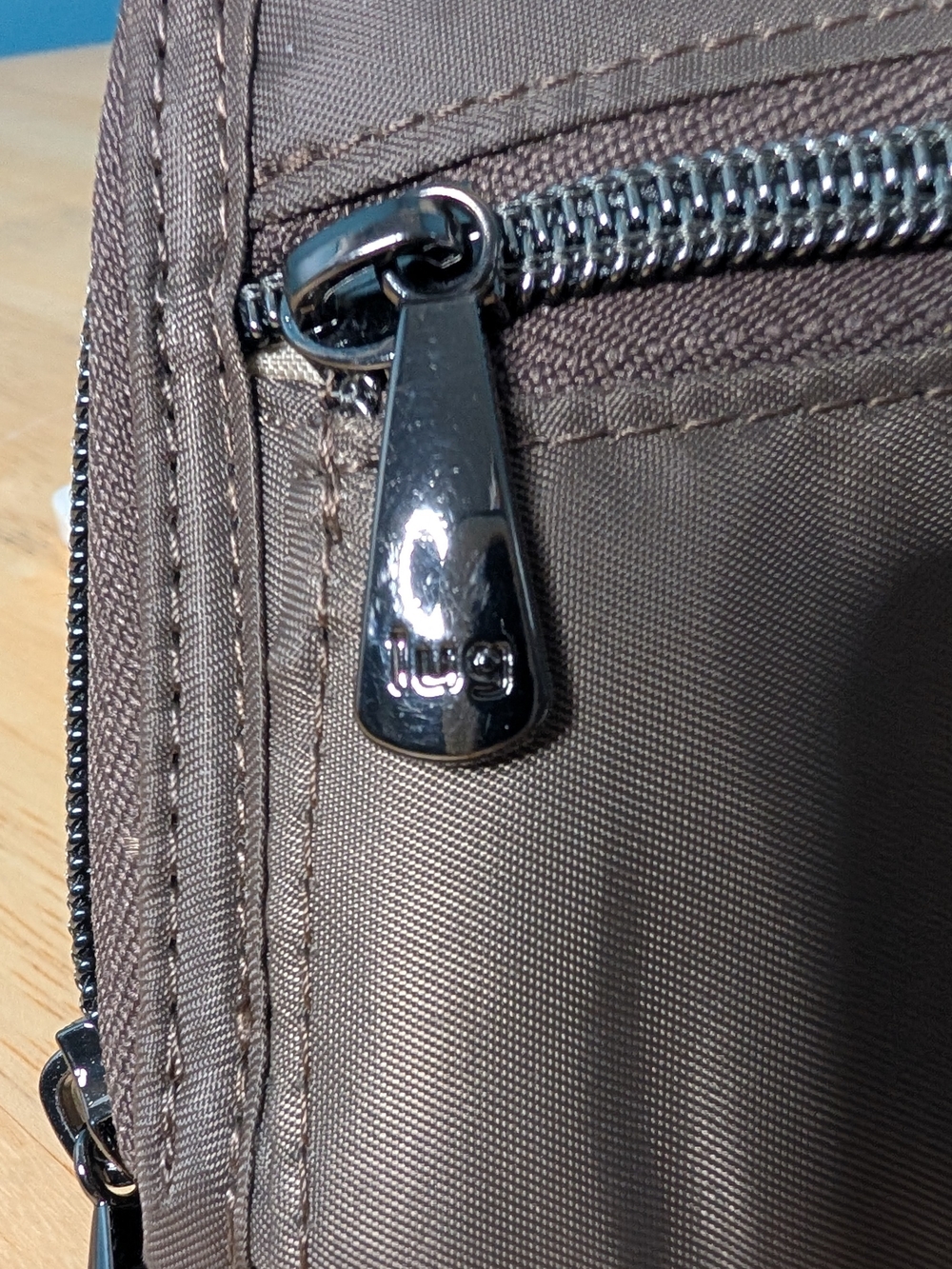 Lug Rodeo Quilted Wallet - Taupe - Picture 4 of 10
